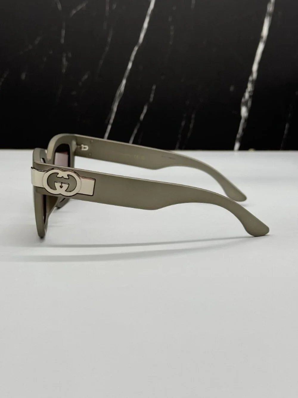 NEW GUCCI GG1690SK 003 GRAY WOMEN SUNGLASSES